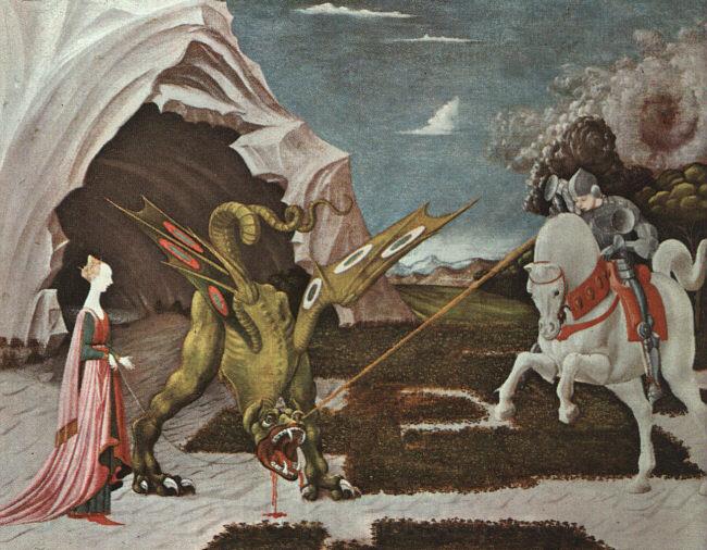 Paolo Ucello St.George and the Dragon